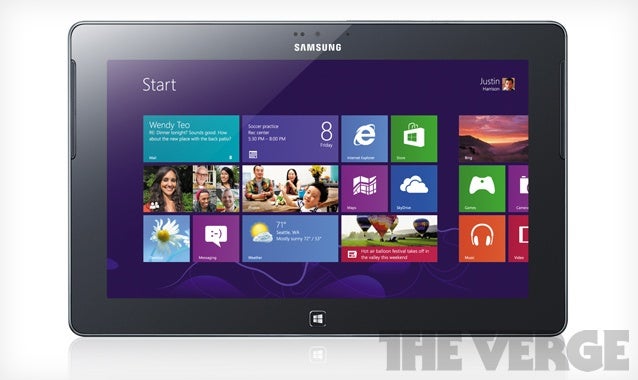 Samsung ATIV sleek Windows RT tablet leaks out minutes before event