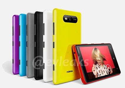 Alleged Nokia Lumia 820 rendering - Nokia Lumia 820 prototype poses for the camera