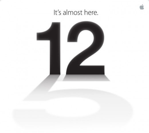 Apple officially announces iPhone 5 event on September 12th in San Fran