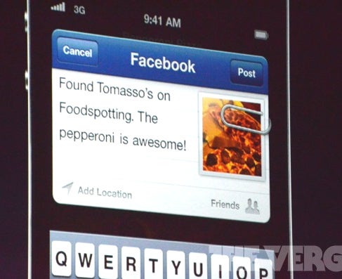 iOS 6 features deep Facebook integration - iPhone 5: what we think we know