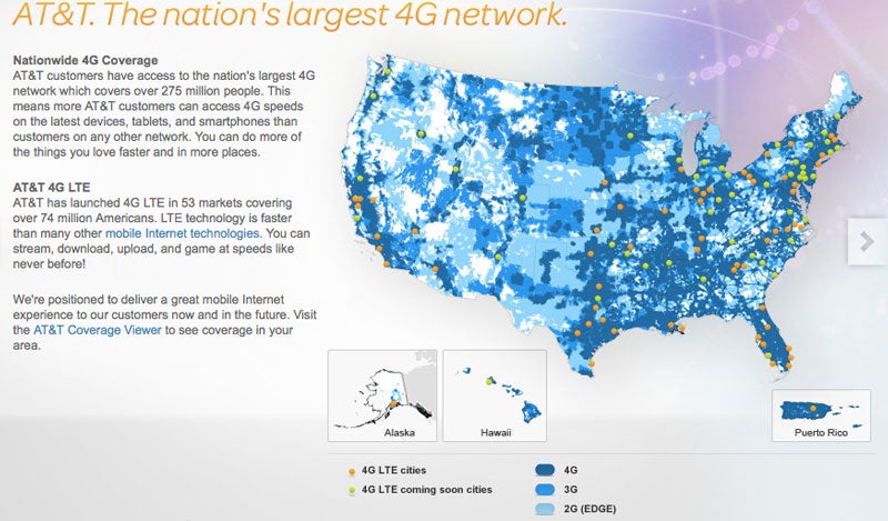 AT&amp;T brings 4G LTE to 9 new markets, LTE will light up in 40 more by end-2012