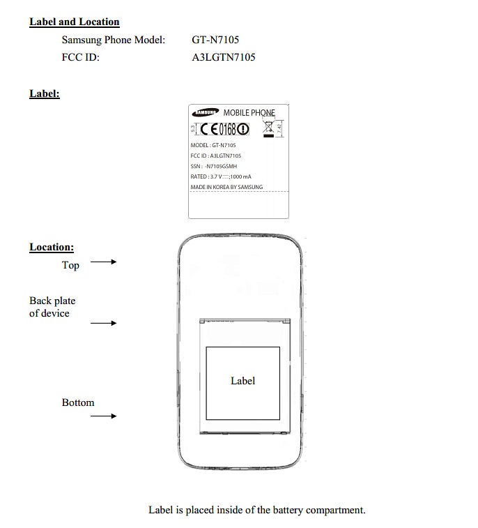 Samsung Galaxy Note II spotted at the FCC