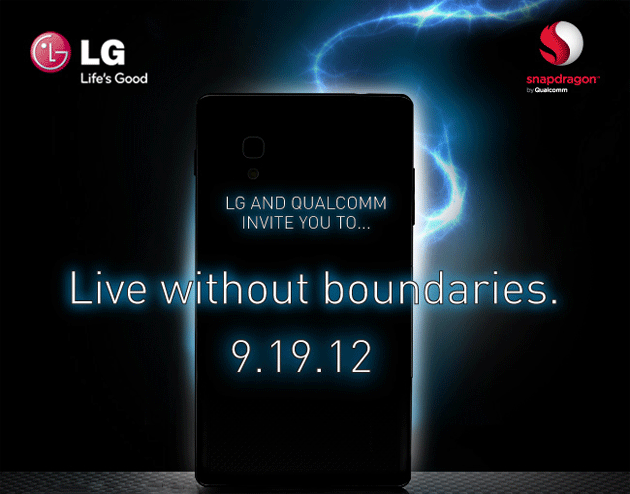 Will LG and Qualcomm unveil the LG Optimus G on September 19th? - LG to take the wraps off of its beast on September 19th?
