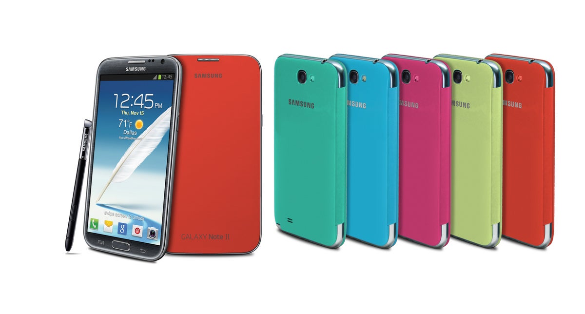 The Samsung Galaxy Note II - Samsung Galaxy Note II announced for AT&T, Verizon, Sprint, T-Mobile, U.S. Cellular
