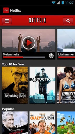 The new Netflix UI - Netflix updates its Android app