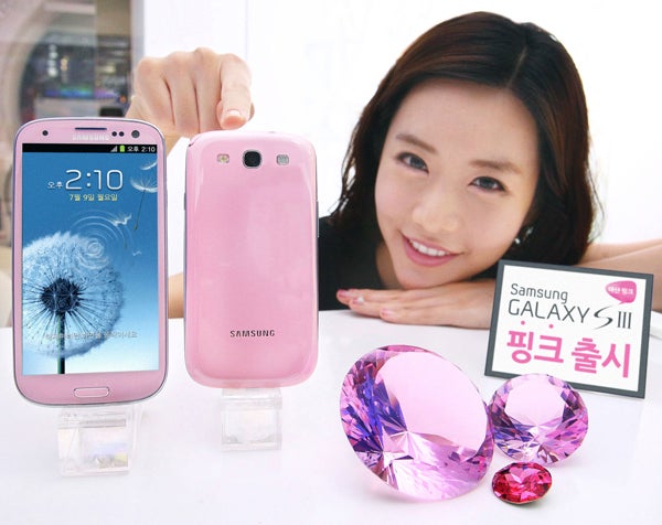 Samsung Galaxy S III in Martian Pink - South Korea to be invaded by Samsung Galaxy S III in "Martian Pink"