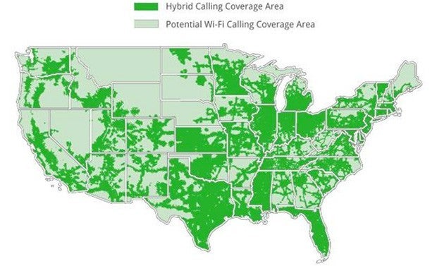 Coverage Map for the Motorola DEFY XT on Republic Wireless - Republic Wireless to bring out dual-band Motorola DEFY XT later this year to enhance coverage