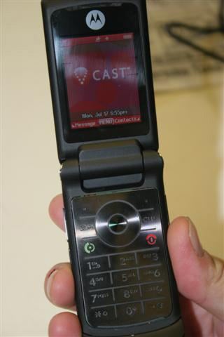 Pictures of the KRZR for Verizon