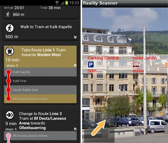 Nokia's mass transit and walking navigation arrives to iOS and Android, priced $3.99 by Garmin