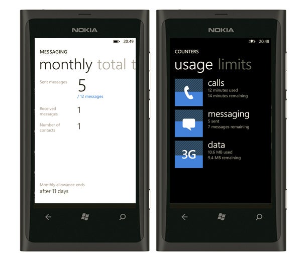 Nokia Counters app will help you keep track of your calls, messaging and data usage