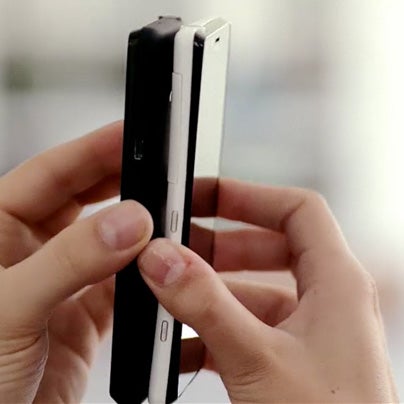 Share pictures by tapping phones - Television ad for Sony Xperia T focuses on the camera