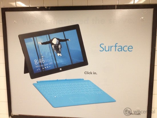 Ads for Microsoft's Windows 8 tablets have begun to surface - Microsoft places ads for Surface tablet inside Grand Central Station