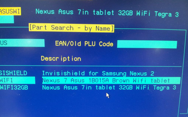 Leaked screenshot shows Samsung Nexus 2 and a 32GB Google Nexus 7 - Leaked screenshot reveals Samsung Nexus 2 and the Google Nexus 7 in handy 32GB size