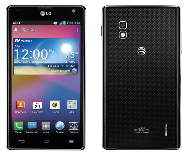 AT&amp;amp;T version of the LG Optimus G - LG Optimus G coming to Sprint and AT&amp;T