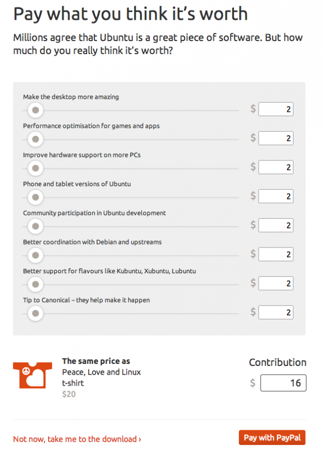 Canonical opens donations for Ubuntu, let&#039;s you put money for a mobile version