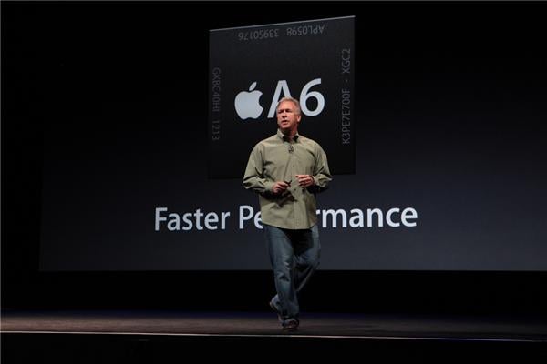 Phil Schiller introduces the Samsung produced A6 for the Apple iPhone 5 - Report: Apple looks to replace Samsung as chip vendor