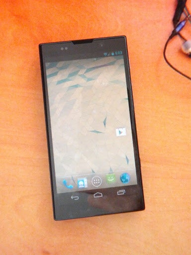 Sony Nexus X prototype leaks with Google branding and on-screen buttons