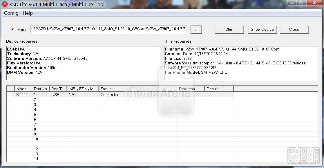 How to restore your Motorola DROID RAZR M back to stock ICS from the JB leak