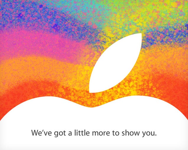 Apple announces special event for October 23rd; want to take a small guess what it's for? (hint: iPad mini)