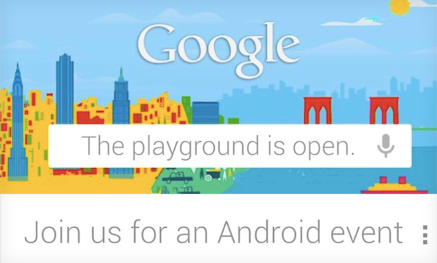 Google is holding an Android event on October 29th - Google to hold Android event in the Big Apple on October 29th, possibly to introduce the LG Nexus 4