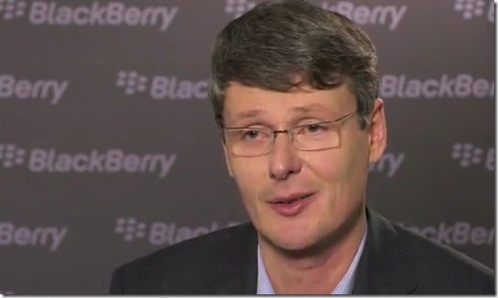 RIM CEO Thorsten Heins - RIM: BlackBerry 10 will change everything