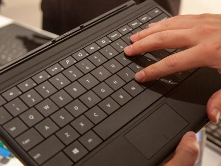 The Type Cover accessory - Microsoft Surface RT pre-sales red hot; shipping dates pushed back