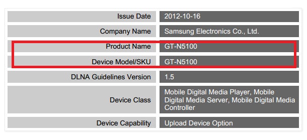 A new Galaxy Note is on the way, hints DLNA certification