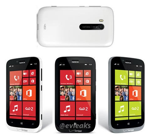 Nokia Lumia 822 could come in white, black, and grey only