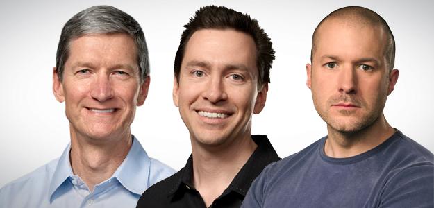 Cook, Forstall, and Ive. - Forstall ousted for refusing to sign Apple Maps apology, Jony Ive takes over all Apple design: what does this mean for Apple?