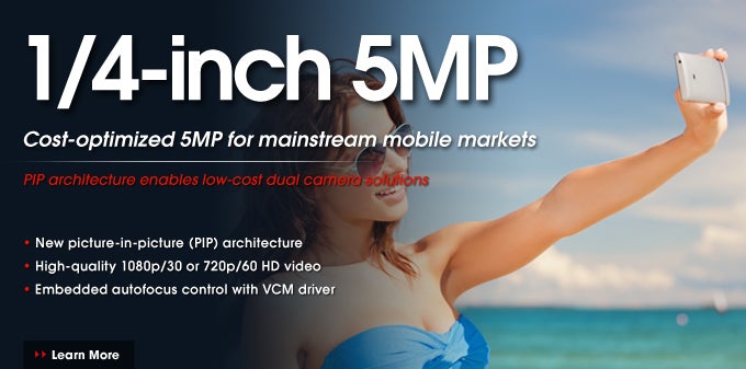 OmniVision brings 5MP BSI low light cameras to affordable devices