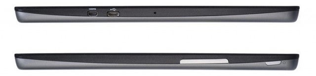 Side views of the tablet - Quad-core 7 inch Acer Iconia Tab A110 available online for just $229.99