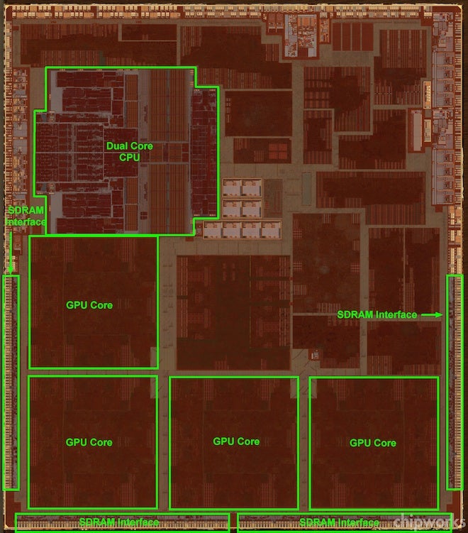 Inside the A6X - Fourth-generation Apple iPad has quad-core PowerVR SGX 554 GPU under the hood