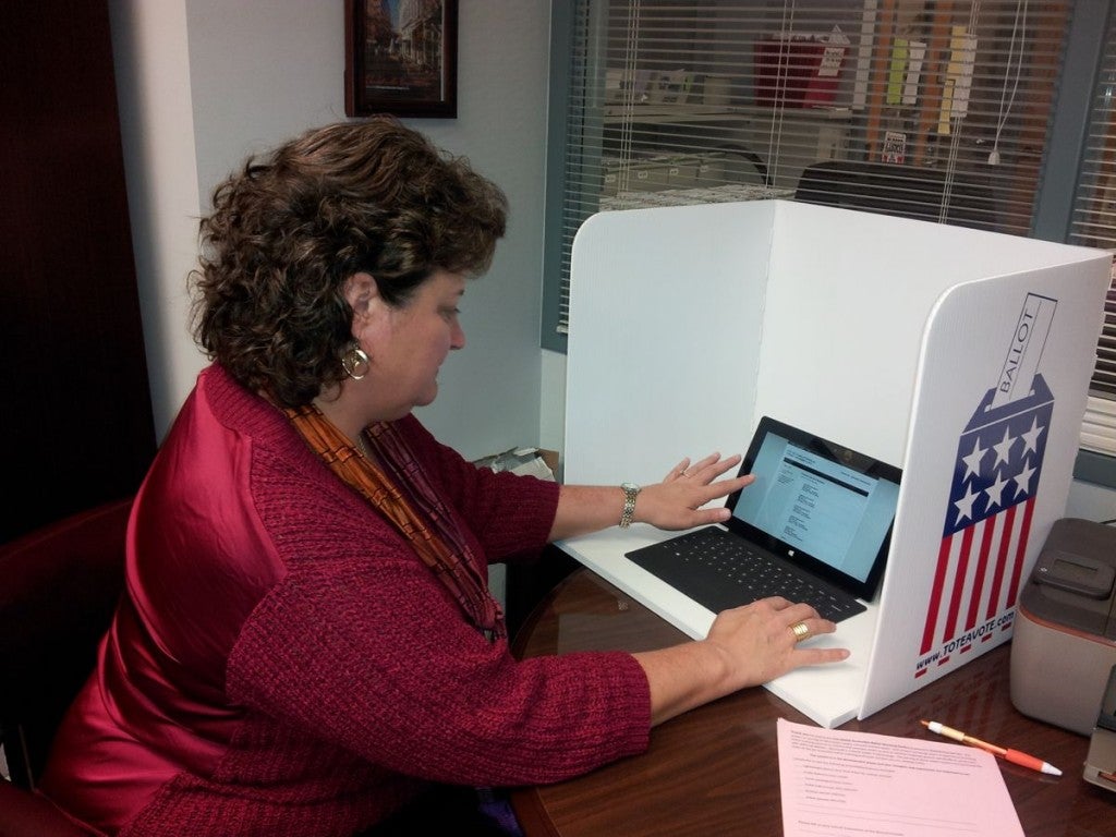 The Microsoft Surface tablet is being tested as a voting machine - Microsoft Surface is being tested in Virginia as a voting device