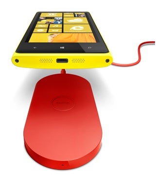 The wireless charging pad for the Nokia Lumia models - Best Buy pages live for Verizon's HTC 8X and Nokia Lumia 822 Windows Phone 8 models