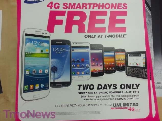 Select Samsung phones on sale at T-Mobile for two days - PhoneArena