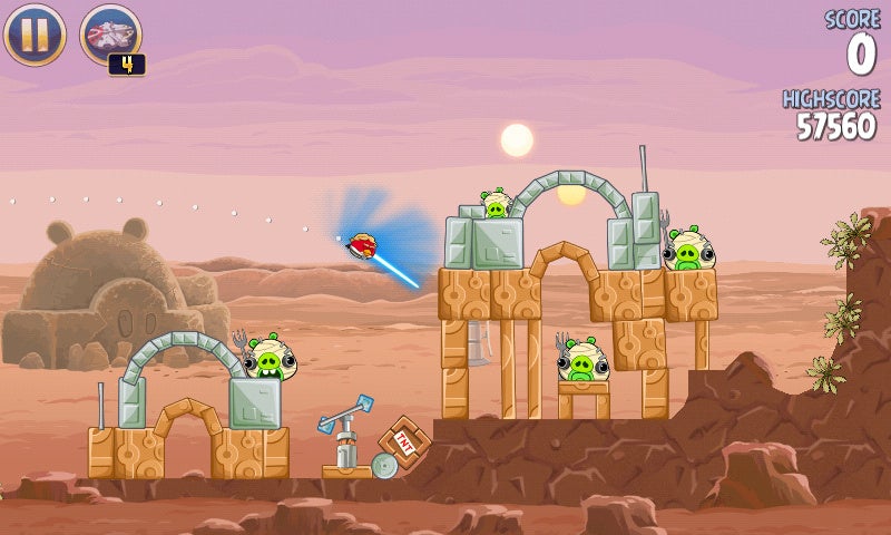 It&#039;s always nice to have a lightsaber handy - Angry Birds Star Wars is the best game in the series, and here is why