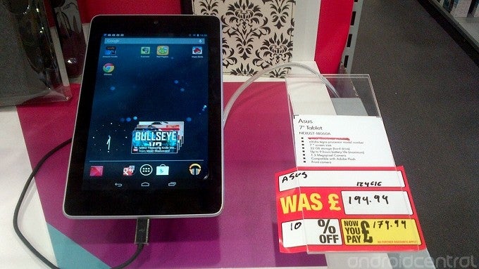 Comet&#039;s discount is part of a liquidation sale - 32GB Google Nexus 7 available for £179.99 from U.K.&#039;s high street retailers