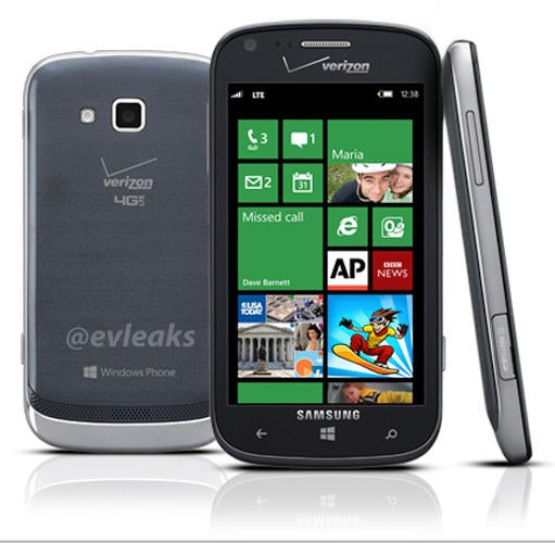 Image of Samsung ATIV Odyssey Windows Phone for Verizon leaks