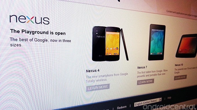 The Google Nexus 4, HSPA+ Google Nexus 7 and Google Nexus 10 will launch Tuesday - Google Nexus 4 and Google Nexus 10 to hit Google Play Store in time for breakfast in Germany