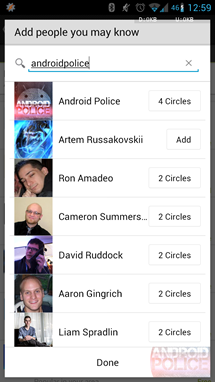 Adding friends to your Google+ circles can change the apps recommended to you - Google Play Store receives a minor update