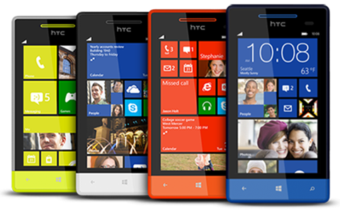 The HTC 8S is available in four colors - HTC 8S stars in manufacturer&#039;s video