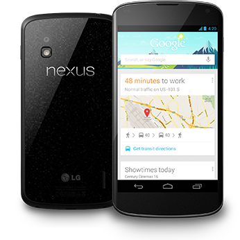The sold out Google Nexus 4 - Website lets you check availability of Google Nexus 4 and other Nexus devices at Google Play Store