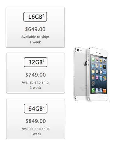 The Apple iPhone 5 is now available unlocked in the U.S. - Unlocked Apple iPhone 5 now listed for sale on Apple&#039;s U.S. website