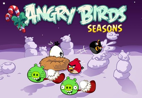 Grab the new update to Angry Birds Seasons - Angry Birds Seasons brings one new level for each day until Xmas