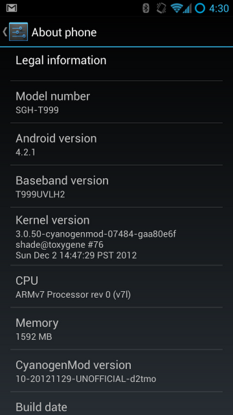 Galaxy S III to get Android 4.2.1 soon, courtesy of CyanogenMod