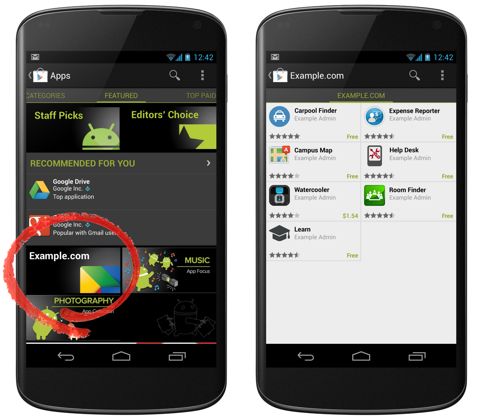 Google Apps users get Play Private Channel