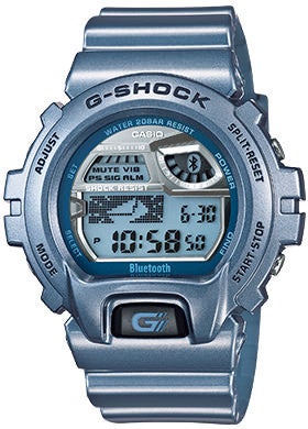 The GB6900AA will be available in four colors. - Casio G-Shock watch brings iPhone connectivity to your wrist