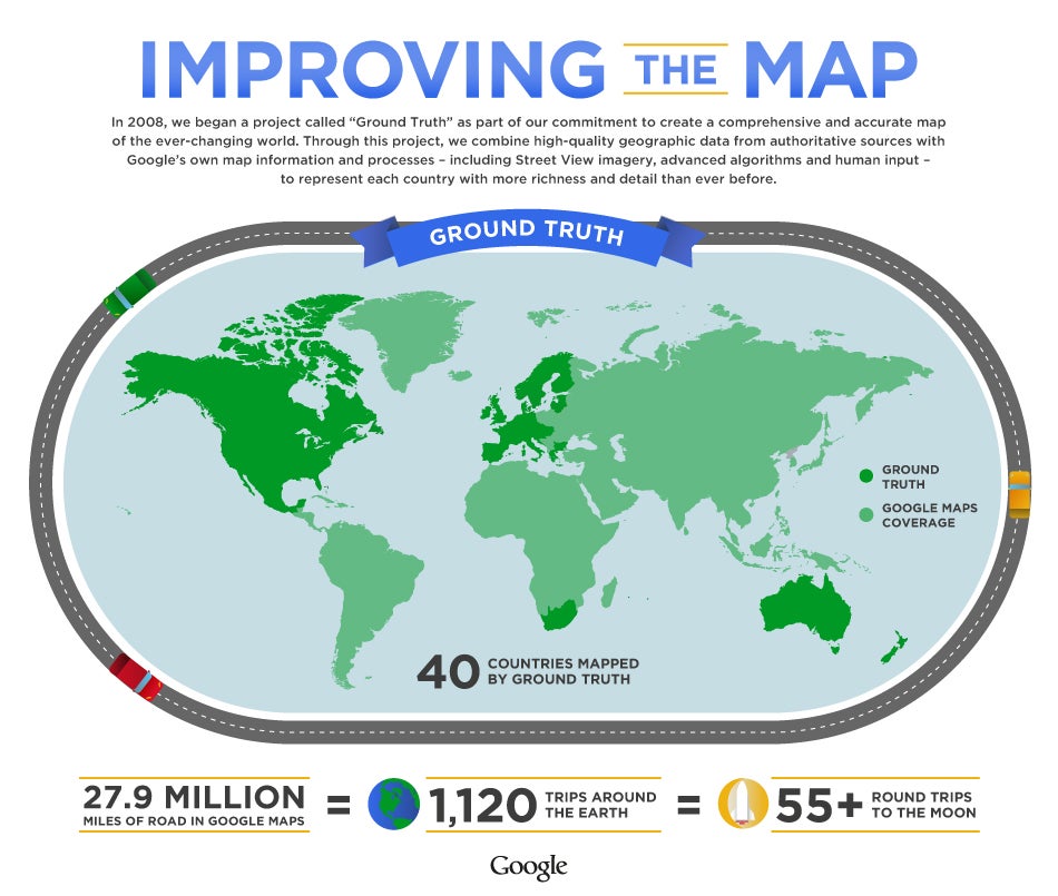 Google&#039;s Ground Truth maps add 10 more countries, brag a Bulgarian highway nobody yet covers