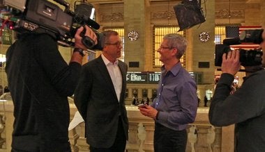 Apple CEO Tim Cook, interviewed for Rock Center - Cook: Apple will move some production to U.S.