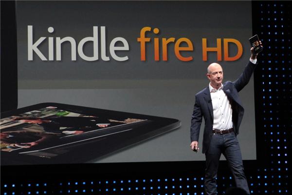 Jeff Bezos introduces the Amazon Kindle Fire HD - Amazon Appstore downloads up 500%